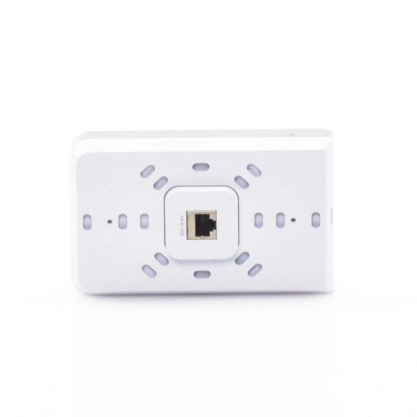 Access Point UniFI doble banda cobertura 180º, MI-MO 2x2 diseño placa de pared con dos puertos adicionales, hasta 100 usuarios Wi-Fi - Imagen 2