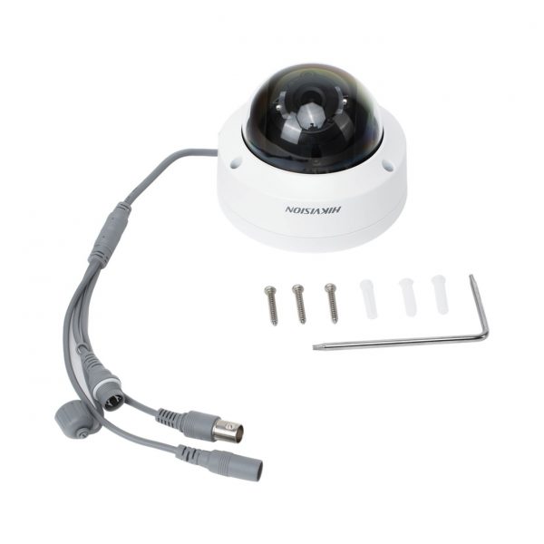 Cámara tipo Domo TURBOHD 4K (8 megapíxel) / Gran Angular 102º / Lente 2.8 mm / Exterior IP67 / IK10 / IR EXIR 30 metros / TVI-AHD-CVI-CVBS / dWDR - Imagen 3
