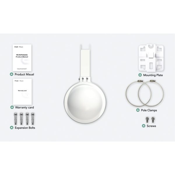Punto de Acceso Mesh Wi-Fi 6 Exterior IP68, Wi-Fi 6 (802.11ax), 360 grados, MU-MIMO2x2, hasta 256 clientes - Imagen 5
