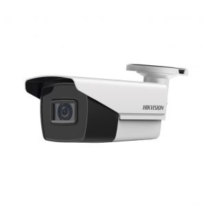 Cámara tipo Bala TURBOHD 2 megapíxel (1080p) Lente Mot. 2.7 a 13.5 mm / 70 mts IR EXIR / HLC / Exterior IP67 / WDR 120 dB / Ultra Baja Iluminación / 12 Vcc / 24 VCA