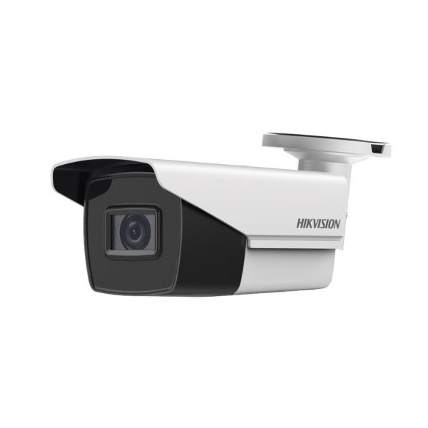 Cámara tipo Bala TURBOHD 2 megapíxel (1080p) Lente Mot. 2.7 a 13.5 mm / 70 mts IR EXIR / HLC / Exterior IP67 / WDR 120 dB / Ultra Baja Iluminación / 12 Vcc / 24 VCA