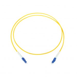 Jumper de Fibra Óptica Monomodo LC/LC Simplex de 1 metro
