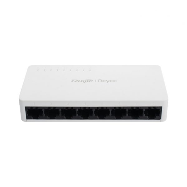 Switch no PoE no administrado, con 8 puertos 10/100 Mbps