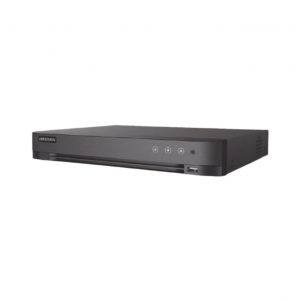 DVR 16 Canales TURBOHD + 8 Canales IP / 5 Megapíxel Lite - 3K Lite / Salida Independiente HDMI - VGA / Audio de Dos Vías por Coaxitron / Reconocimiento Facial / ACUSENSE (Evita falsas alarmas) / 1 Bahía de Disco Duro