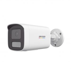 [Dual Light + ColorVu] Bala IP 4 Megapíxel / Lente 4 mm / 50 mts IR + 50 mts Luz Blanca / Micrófono Integrado / ACUSENSE Lite / Exterior IP67 / WDR 120 dB / PoE / Micro SD