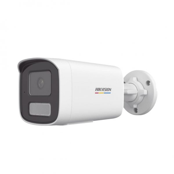 [Dual Light + ColorVu] Bala IP 4 Megapíxel / Lente 4 mm / 50 mts IR + 50 mts Luz Blanca / Micrófono Integrado / ACUSENSE Lite / Exterior IP67 / WDR 120 dB / PoE / Micro SD