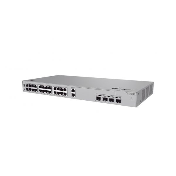 Switch Gigabit Administrable PoE Capa 3 / 24 Puertos 10/100/1000 Mbps (22 PoE) / 2 Puertos 2.5GE (PoE) combo 2 Puertos SFP 2.5GE /2 Puertos SFP+ 10GE / 400W / PoE Perpetuo / iStack / Administración Nube Gratis