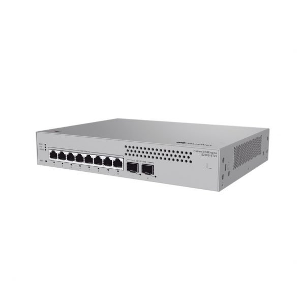 Switch de Acceso Gigabit Administrable Capa 2 / 8 puertos 10/100/1000 Mbps / 2 Puertos 2.5GE SFP Uplink / ERPS / IMGP Snooping / DHCP Snooping / Administración Nube Gratis