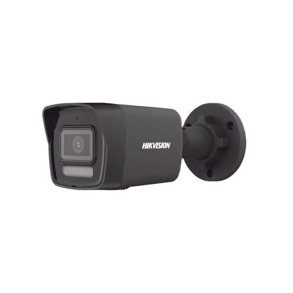 [Dual Light] Bala IP 4 megapíxel / Color Negro / Lente 2.8 mm / 30 mts IR + 30 mts Luz Blanca / Micrófono Integrado / ACUSENSE Lite / Exterior IP67 / H.265 / PoE / Micro SD