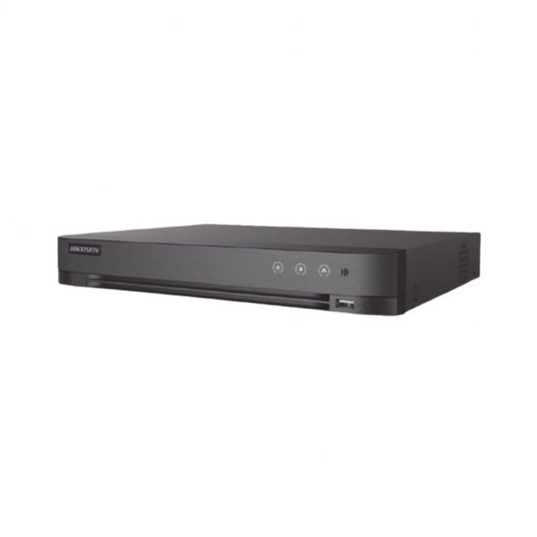 DVR 4 Canales TURBOHD + 2 Canales IP / 5 Megapíxel Lite - 3K Lite / Audio de Dos Vías por Coaxitron / Reconocimiento Facial / ACUSENSE (Evita falsas alarmas) / 1 Bahía de Disco Duro / Salida de Video en Full HD
