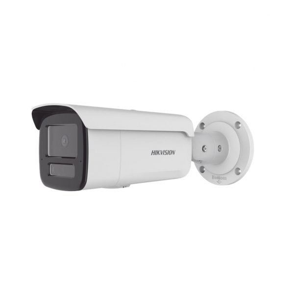 [Dual Light + 2 Micrófonos Integrados] Bala IP 2 Megapixel / Lente 4mm / 80 mts Luz Blanca + 80 mts IR / ACUSENSE / Exterior IP67 / IK10 / WDR 120 dB / PoE / ONVIF / Micro SD / Metal / ACUSEARCH