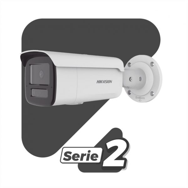 [Dual Light + 2 Micrófonos Integrados] Bala IP 2 Megapixel / Lente 4mm / 80 mts Luz Blanca + 80 mts IR / ACUSENSE / Exterior IP67 / IK10 / WDR 120 dB / PoE / ONVIF / Micro SD / Metal / ACUSEARCH - Imagen 2