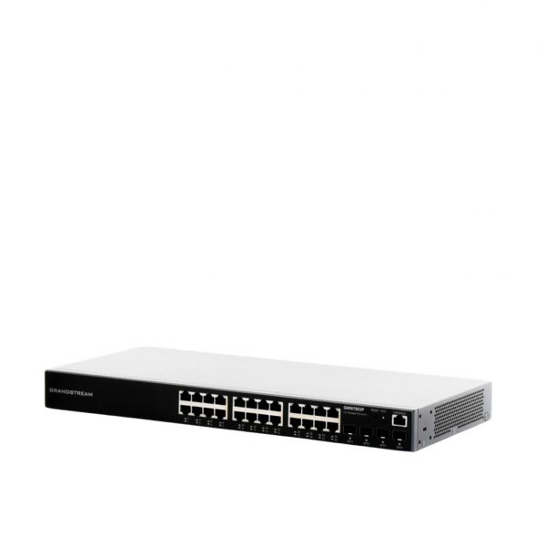 Switch Gigabit PoE+ Administrable / 24 puertos 10/100/1000 Mbps + 4 Puertos SFP Uplink / Hasta 360W / Compatible con GWN Cloud. - Imagen 2