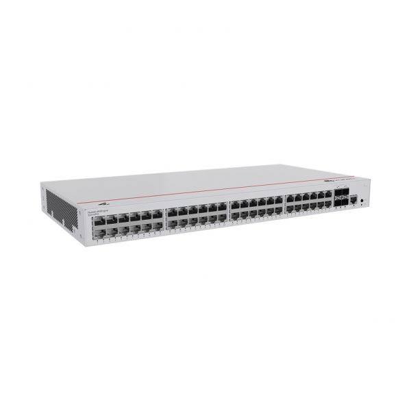 Switch de Acceso Gigabit Administrable PoE Capa 2 / 48 puertos 10/100/1000 Mbps (PoE) / 4 Puertos 10GE SFP+ Uplink / ERPS / IMGP Snooping / DHCP Snooping / PoE Perpetuo / 380W / Administración Nube Gratis - Imagen 2