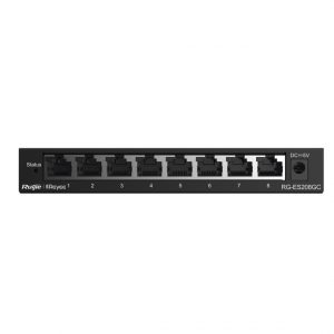Switch Administrable con 8 puertos Gigabit, gestión gratuita desde la nube