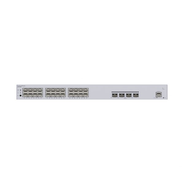 Switch de Acceso Gigabit Administrable PoE Capa 2 / 24 puertos 10/100/1000 Mbps (PoE) / 4 Puertos 10GE SFP+ Uplink / ERPS / IMGP Snooping / DHCP Snooping / PoE Perpetuo / 400W / Administración Nube Gratis - Imagen 2