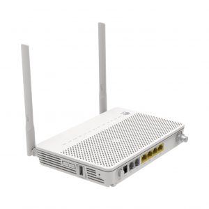 ONT GPON OptiXstar WiFi 2.4GHz 4 puertos GE + 1 puerto CATV + 2 POTS, hasta 300 Mbps