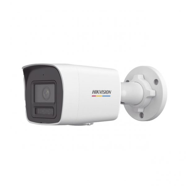 [Dual Light + ColorVu] Bala IP 4 Megapixel / Lente 2.8 mm / 30 mts IR + 30 mts Luz Blanca / Micrófono Integrado / ACUSENSE Lite / Exterior IP67 / WDR 120 dB / PoE / Micro SD