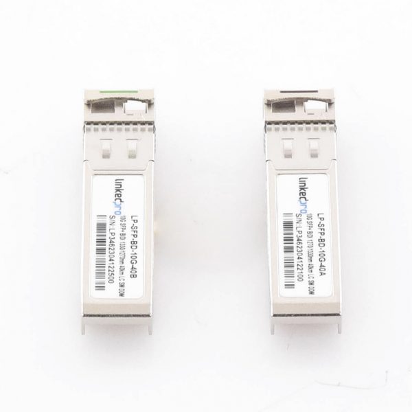 Transceptores Ópticos Bidireccionales SFP+ (Mini-Gbic) / Monomodo 1270 & 1330 nm / 10 Gbps / 1000BASE-BX / Conector LC/UPC Simplex / DDM / Hasta 40 km / 2 Piezas - Imagen 2