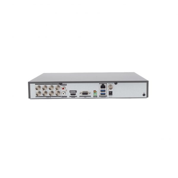 DVR 8 Canales TURBOHD + 8 Canales IP / 8 Megapixel (4K) / Audio de dos vías por Coaxitron / ACUSENSE / Reconocimiento Facial / 1 Bahía de Disco Duro / Salida de Video en 4K / H.265+ - Imagen 4