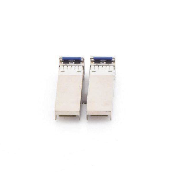 UFiber Módulo SFP+ 10G, transceptor MiniGibic MonoModo 10 Gbps, distancia 10 km, conectores LC, 2 hilos (duplex), paquete de 2 piezas - Imagen 2