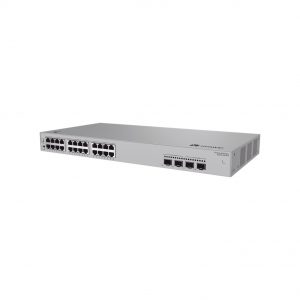 Switch de Acceso Gigabit Administrable PoE Capa 2 / 24 puertos 10/100/1000 Mbps (PoE) / 2 Puertos 2.5GE SFP + 2 Puertos 10GE SFP+ Uplink / ERPS / IMGP Snooping / DHCP Snooping / PoE Perpetuo / 400 W / Administración Nube Gratis