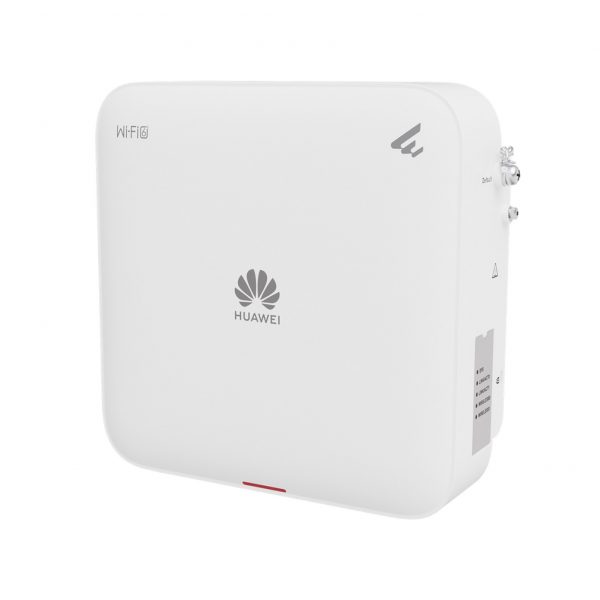 Punto de Acceso Exterior Wi-Fi 6 / 1.775 Gbps / MU-MIMO 2x2:2 (2.4GHz y 5GHz) / Antena Sectorial de H:65 grados y V:20 grados / Instalación en mástil / IP68 / 1 Puerto 10/100/1000 Mbps / 1 Puerto 1GE SFP / BLE / Hasta 1024 usuarios