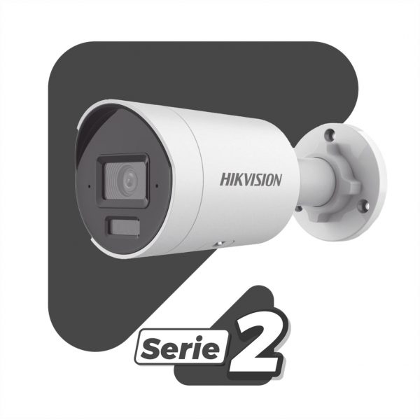 [Dual Light + 2 Micrófonos Integrados] Bala IP 2 megapíxel / Lente 2.8 mm / 40 mts Luz Blanca + 40 mts IR / ACUSENSE / Exterior IP67 / WDR 120 dB / PoE / Micro SD / Metal / ACUSEARCH - Imagen 2