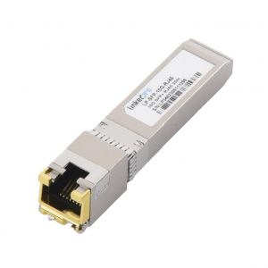 Transceptor Óptico SFP+ a RJ45 /10 Gbps / Conector RJ45 / 10GBASE-T / Distancia de hasta 30 m.