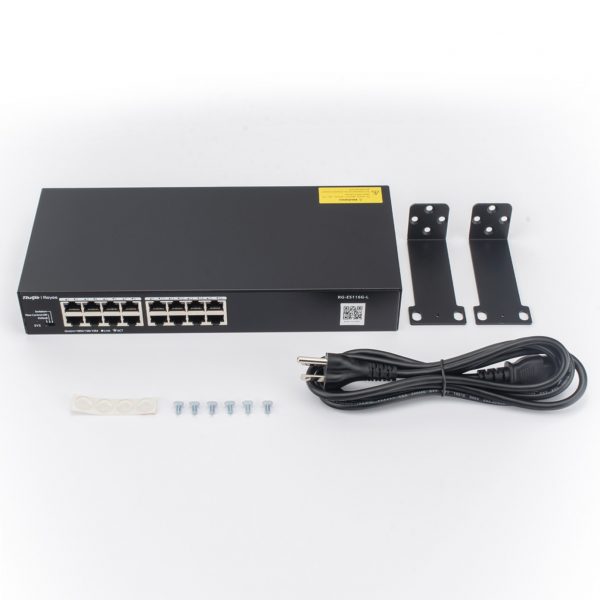 Switch no PoE, no administrable, con 16 puertos 10/100/1000 Mbps - Imagen 4