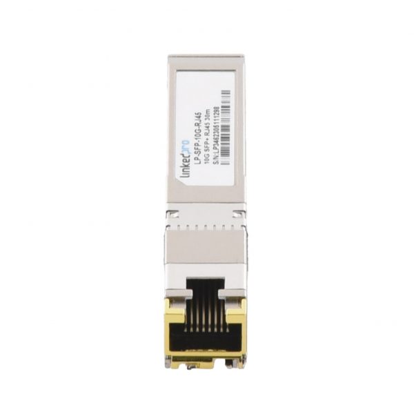 Transceptor Óptico SFP+ a RJ45 /10 Gbps / Conector RJ45 / 10GBASE-T / Distancia de hasta 30 m. - Imagen 2