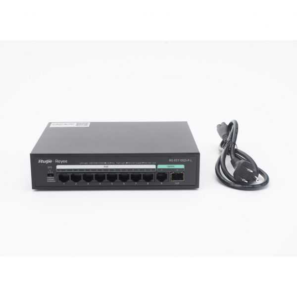 Switch PoE hasta 120W, no administrable, con 10 puertos 10/100/1000 Mbps Monitorearle en la Nube - Imagen 3