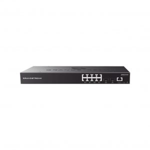 Switch PoE+ Gigabit Administrable / 8 puertos 10/100/1000 Mbps + 2 Puertos SFP Uplink / Hasta 120W / Compatible con GWN Cloud.
