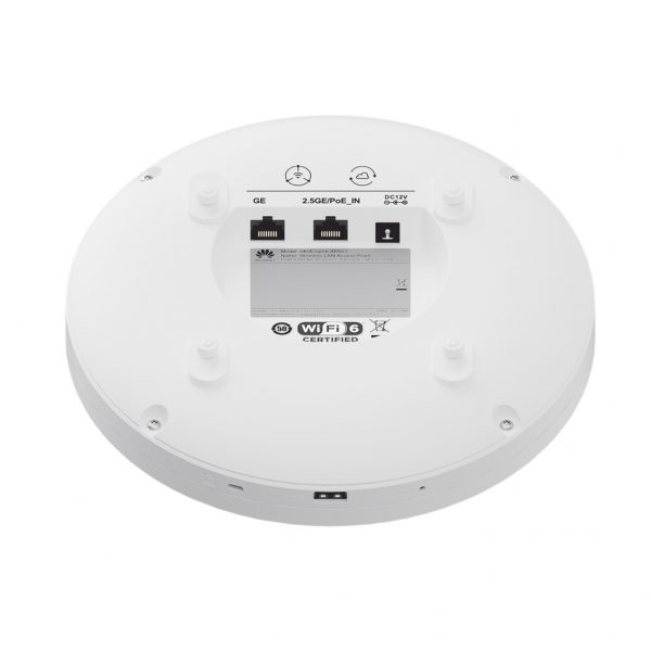 Punto de Acceso Wi-Fi 6 de Alta Densidad / 6.575 Gbps / MU-MIMO 2x2x4:3 (2.4GHz, 5GHz y 5GHz) / Puerto 10/100/1000 Mbps + 1 Puerto 100/1000/2.5 Gbps / Puerto USB / BLE / Smart Antenna 20% más cobertura / Seguridad WPA3 / Roaming Inteligente / Inst - Imagen 4