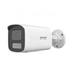 [Dual Light + ColorVu] Bala IP 2 Megapixel / Lente 4 mm / 50 mts IR + 50 mts Luz Blanca / Micrófono Integrado / ACUSENSE Lite / Exterior IP67 / WDR 120 dB / PoE / Micro SD