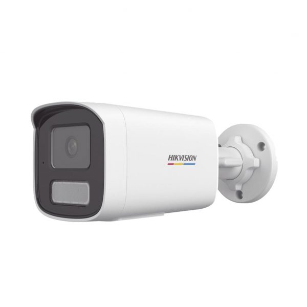 [Dual Light + ColorVu] Bala IP 6 Megapixel / Lente 4 mm / 50 mts IR + 50 mts Luz Blanca / Micrófono Integrado / ACUSENSE Lite / Exterior IP67 / WDR 120 dB / PoE / Micro SD