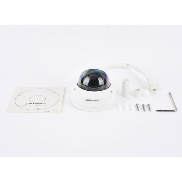 Domo IP 4 Megapíxel / Lente 2.8 mm / 30 mts IR / WDR 120 dB / Exterior IP67 / Hik-Connect P2P / H.265+ / PoE / ONVIF - Imagen 4