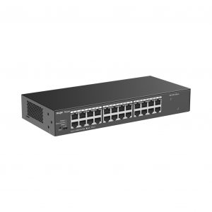Switch no administrable, con 24 puertos 10/100/1000 Mbps, Monitoreable en la Nube