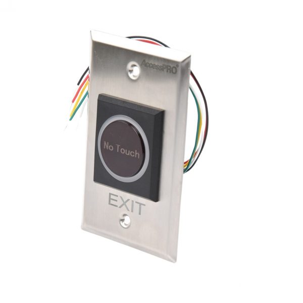 Botón de Salida sin Contacto con Control Remoto / Iluminación LED / Distancia de Detección Touch Ajustable - Imagen 2