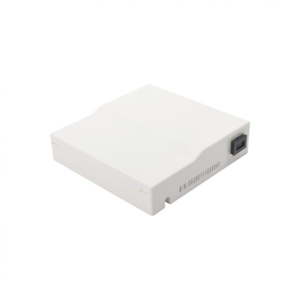 Caja Terminal de Fibra Óptica (Roseta) con un Acoplador SC/APC, color Blanco - Imagen 3