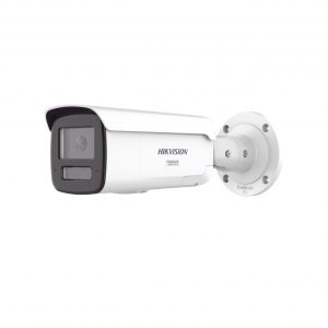 [Dual Light + ColorVu 3.0 + HikAI] Bala IP 4 Megapíxel / Lente 4 mm / 60 mts IR + Luz Blanca / Exterior IP67 / Estrobo Luz Blanca / WDR 130 dB / ACUSENSE 3.0 / Metal / NEMA 4X / ACUSEARCH