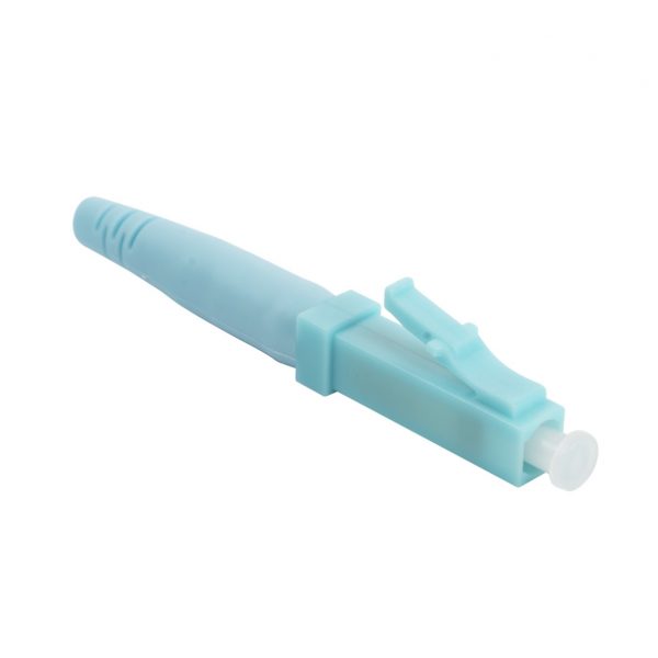 Conector Mecánico de Instalación en Campo, Multimodo LC/UPC, Pre-pulido, Re-terminable, Compatible con fibra OM1, OM2, OM3, OM4