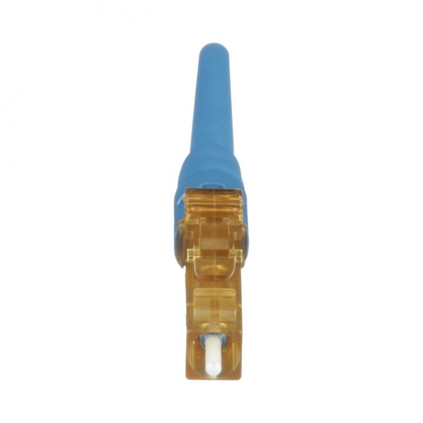 Conector de Fibra Óptica LC Simplex OptiCam, Monomodo 9/125 OS2, Pre-pulido, Color Azul - Imagen 2