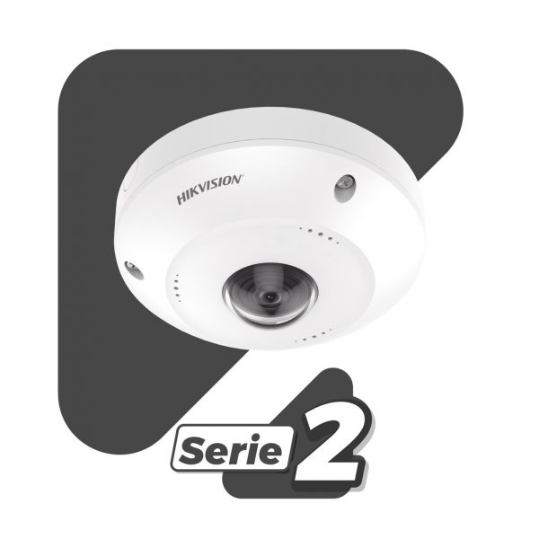 Fisheye IP 4 Megapíxel / Panorámica 180° - 360° / Exterior IP67 / IK10 / PoE / Múltiples Vistas por iVMS-4200 - Imagen 2