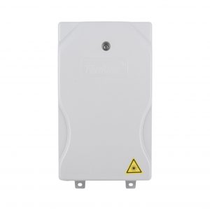 Caja Terminal de Fibra Óptica para instalación en interior, montaje en pared, 8 acopladores SC/APC monomodo, hasta 24 empalmes