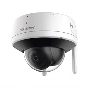 Domo IP 4 Megapíxel / Lente 2.8 mm / 30 mts IR / Exterior IP66 / Wi-Fi / WDR 120 dB / Soporta Micro SD / H.265+ / Micrófono y Bocina Interconstruido