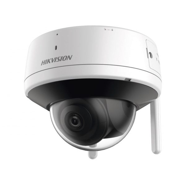 Domo IP 4 Megapíxel / Lente 2.8 mm / 30 mts IR / Exterior IP66 / Wi-Fi / WDR 120 dB / Soporta Micro SD / H.265+ / Micrófono y Bocina Interconstruido