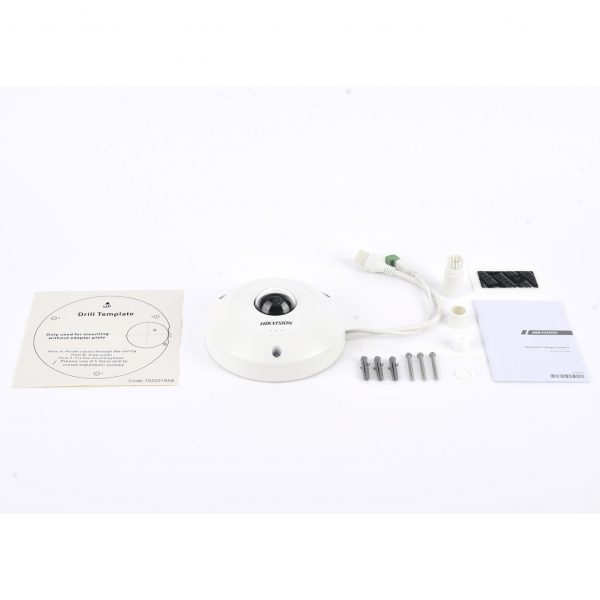Fisheye IP 4 Megapíxel / Panorámica 180° - 360° / Exterior IP67 / IK10 / PoE / Múltiples Vistas por iVMS-4200 - Imagen 4