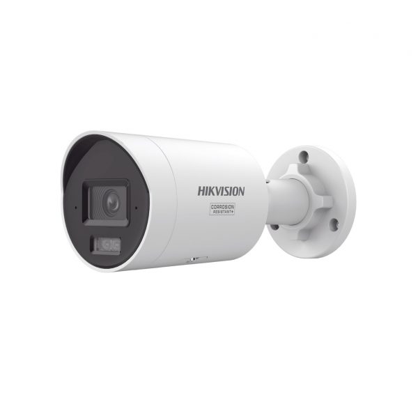 [Dual Light + ColorVu 3.0 + HikAI] Bala IP 6 Megapíxel / Lente 2.8 mm / 40 mts IR + Luz Blanca /