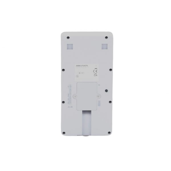Terminal Min Moe PoE & WiFi de Reconocimiento Facial y Huella con Lector MIFARE / Exterior IP65 / Hasta 1.5 mts en Lectura de Rostro / Soporta P2P / 1,500 Rostros / 3,000 Huellas / Salida 12 Vcd para Chapa / PoE / SIP Estandar / HIK-IA - Imagen 3